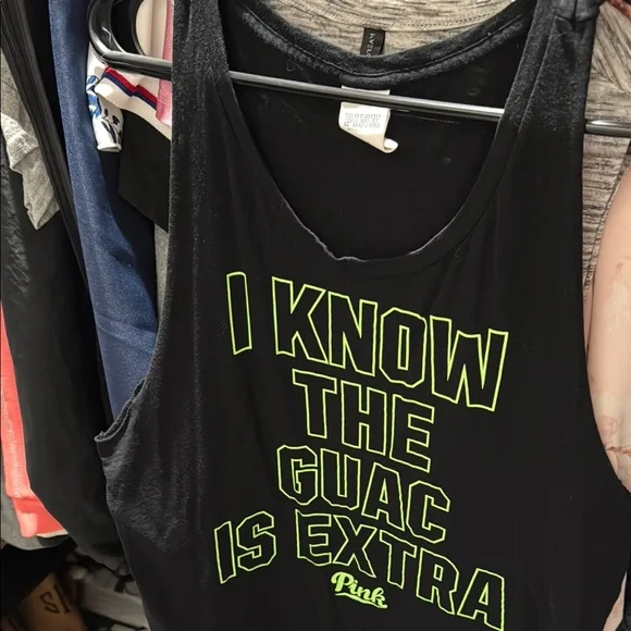 Victoria’s Secret PINK sleeveless workout shirt - Picture 4 of 6